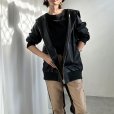 画像14: 【liveご紹介アイテム】eco leather zip hoodie