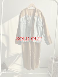 【SALE LIVE ご紹介アイテム】デニムドッキングコート