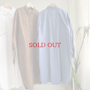 画像3: ⚫︎SALE⚫︎【LIVEご紹介アイテム】●ジップポケットオーバーシャツワンピ