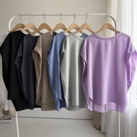 ●サラッと素材でデイリーにもお仕事にもオススメ【4/10 LIVEご紹介アイテム】タックショルダートップス