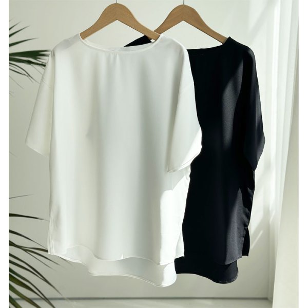 画像1: ●激推し認定●マストアイテム●【LIVEご紹介アイテム】basic multi half sleeve tops (1)