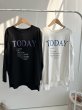 画像1: 【SALE LIVE ご紹介アイテム】TODAY ロンT (1)